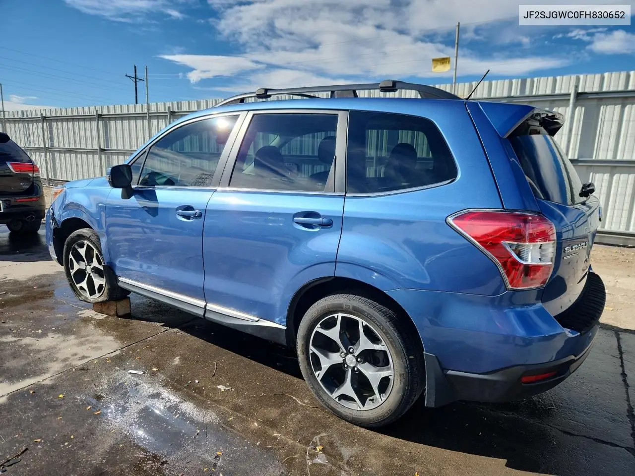 JF2SJGWC0FH830652 2015 Subaru Forester 2.0Xt Touring