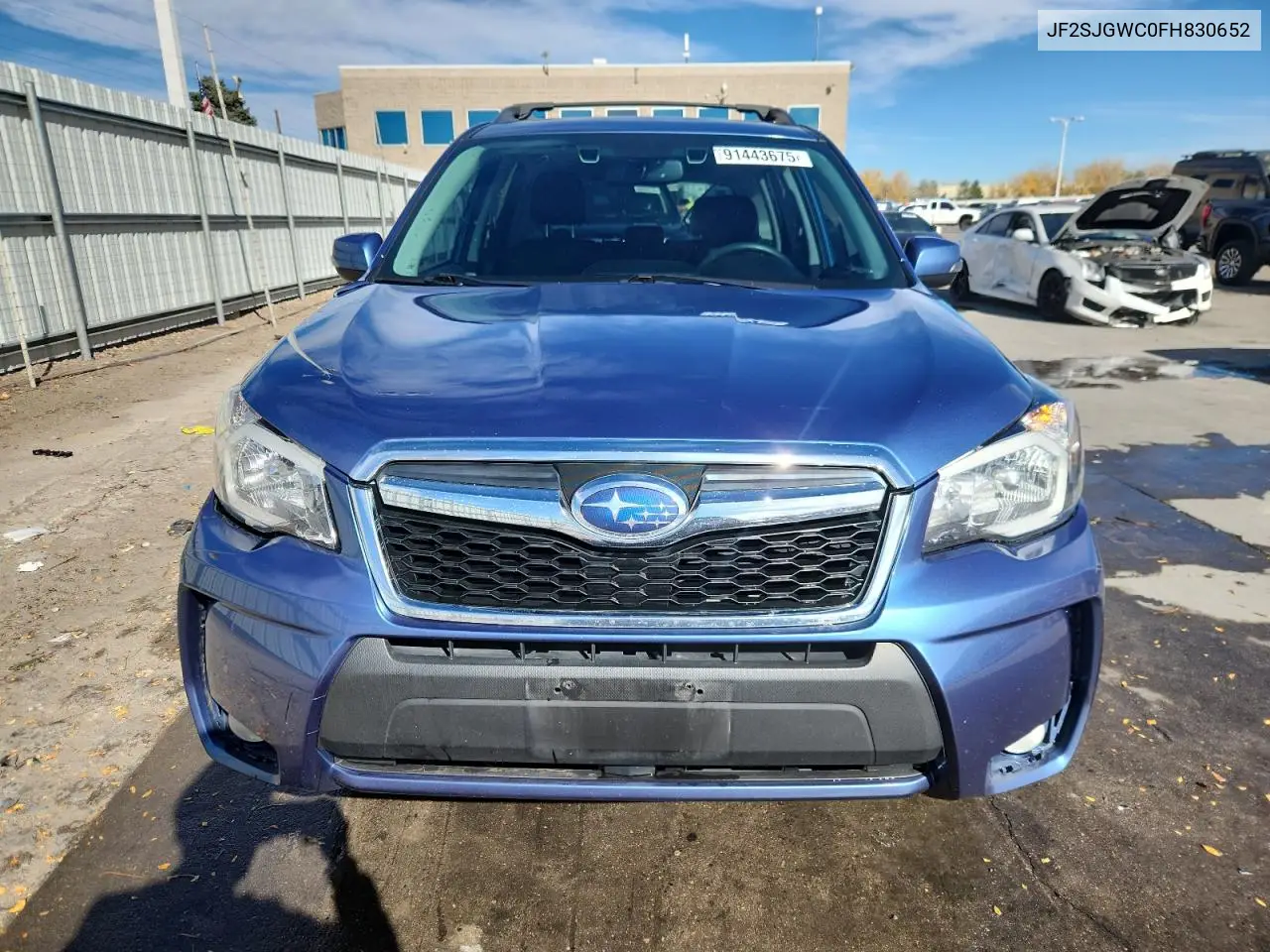 JF2SJGWC0FH830652 2015 Subaru Forester 2.0Xt Touring