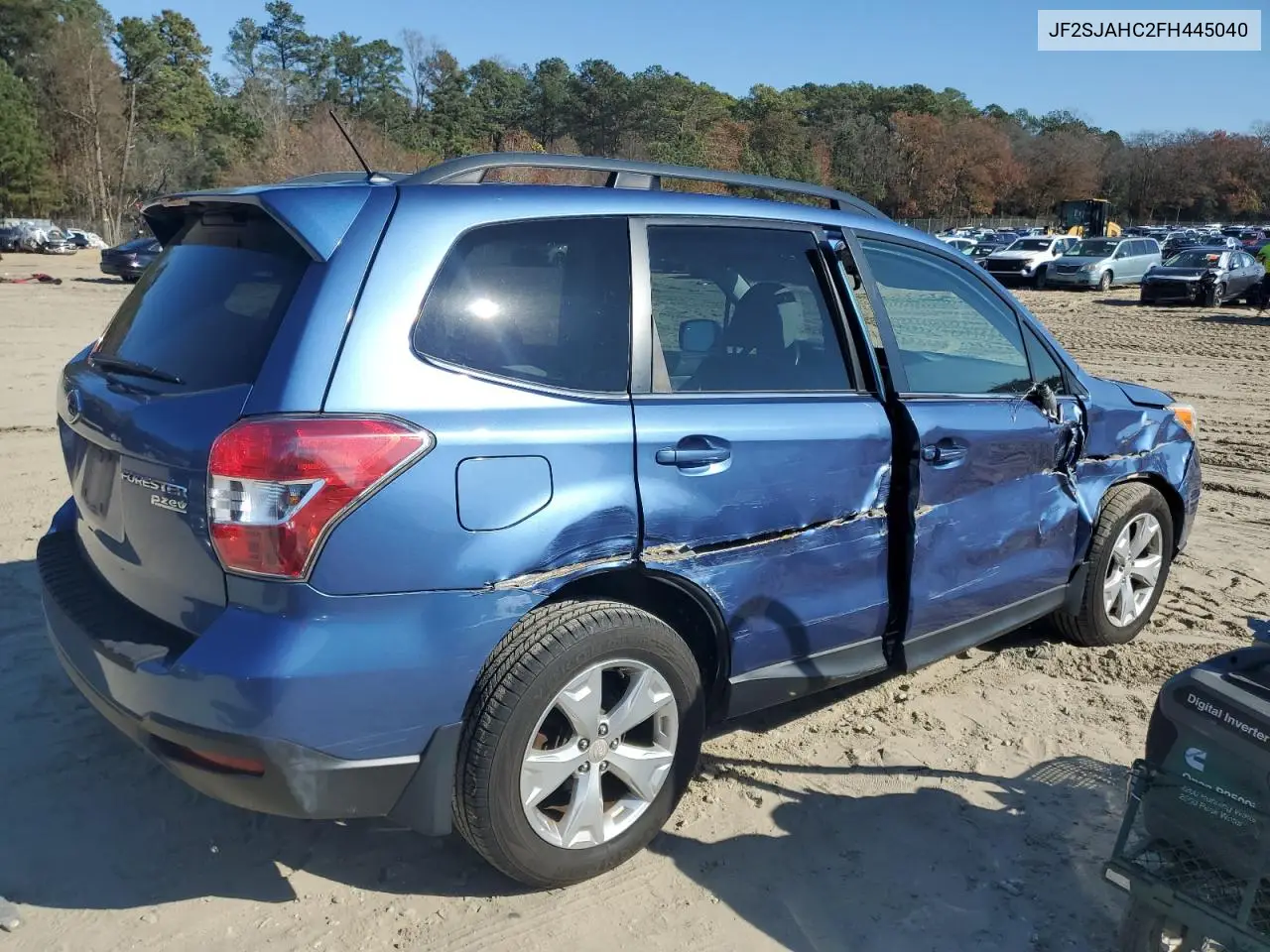 JF2SJAHC2FH445040 2015 Subaru Forester 2.5I Limited