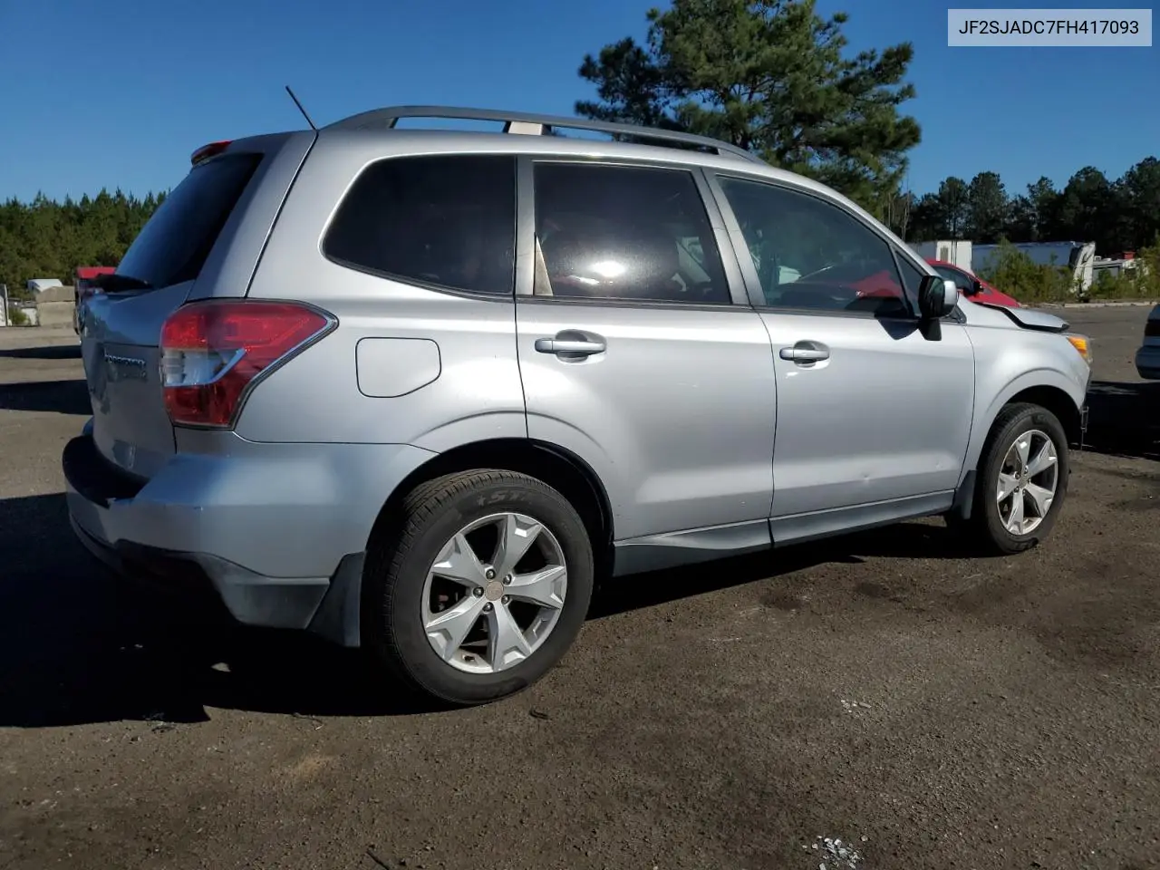 JF2SJADC7FH417093 2015 Subaru Forester 2.5I Premium