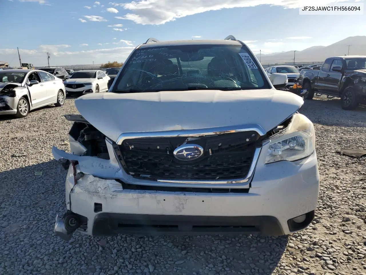JF2SJAWC1FH566094 2015 Subaru Forester 2.5I Touring