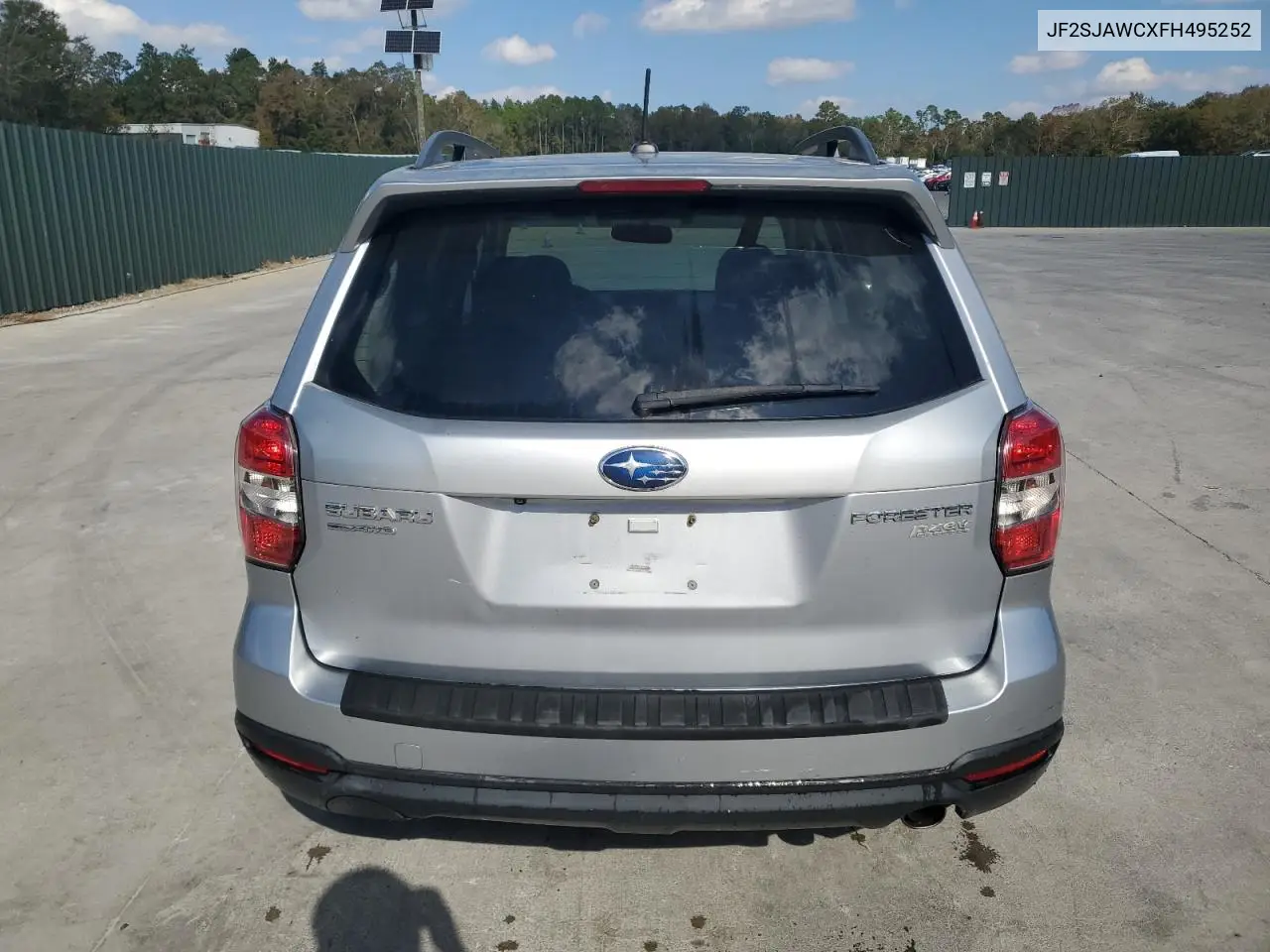 JF2SJAWCXFH495252 2015 Subaru Forester 2.5I Touring