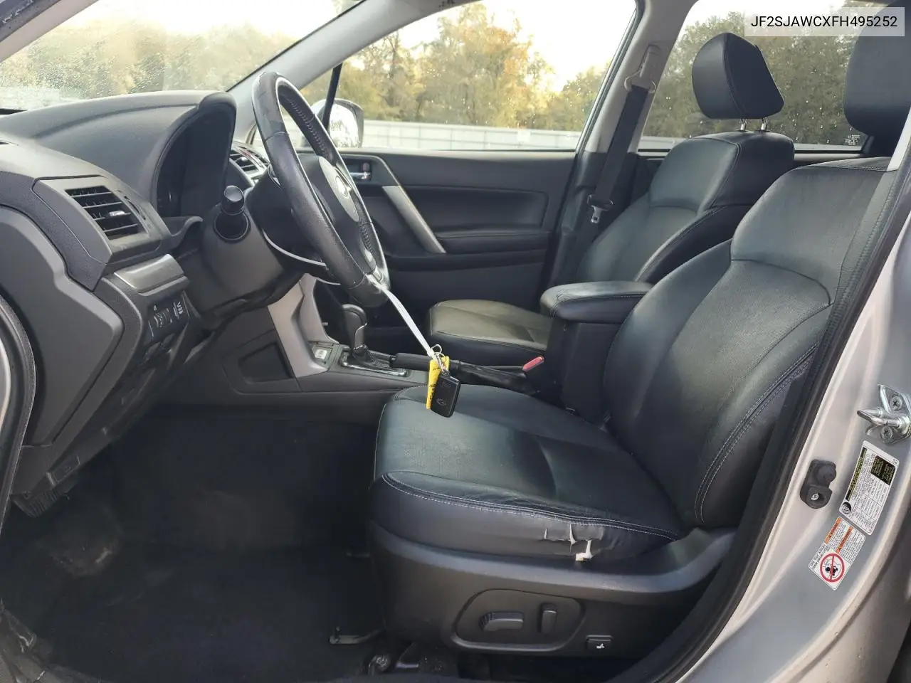 JF2SJAWCXFH495252 2015 Subaru Forester 2.5I Touring