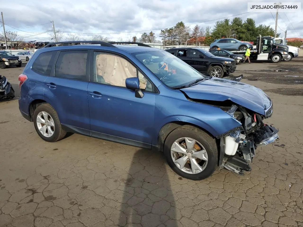JF2SJADC4FH574449 2015 Subaru Forester 2.5I Premium
