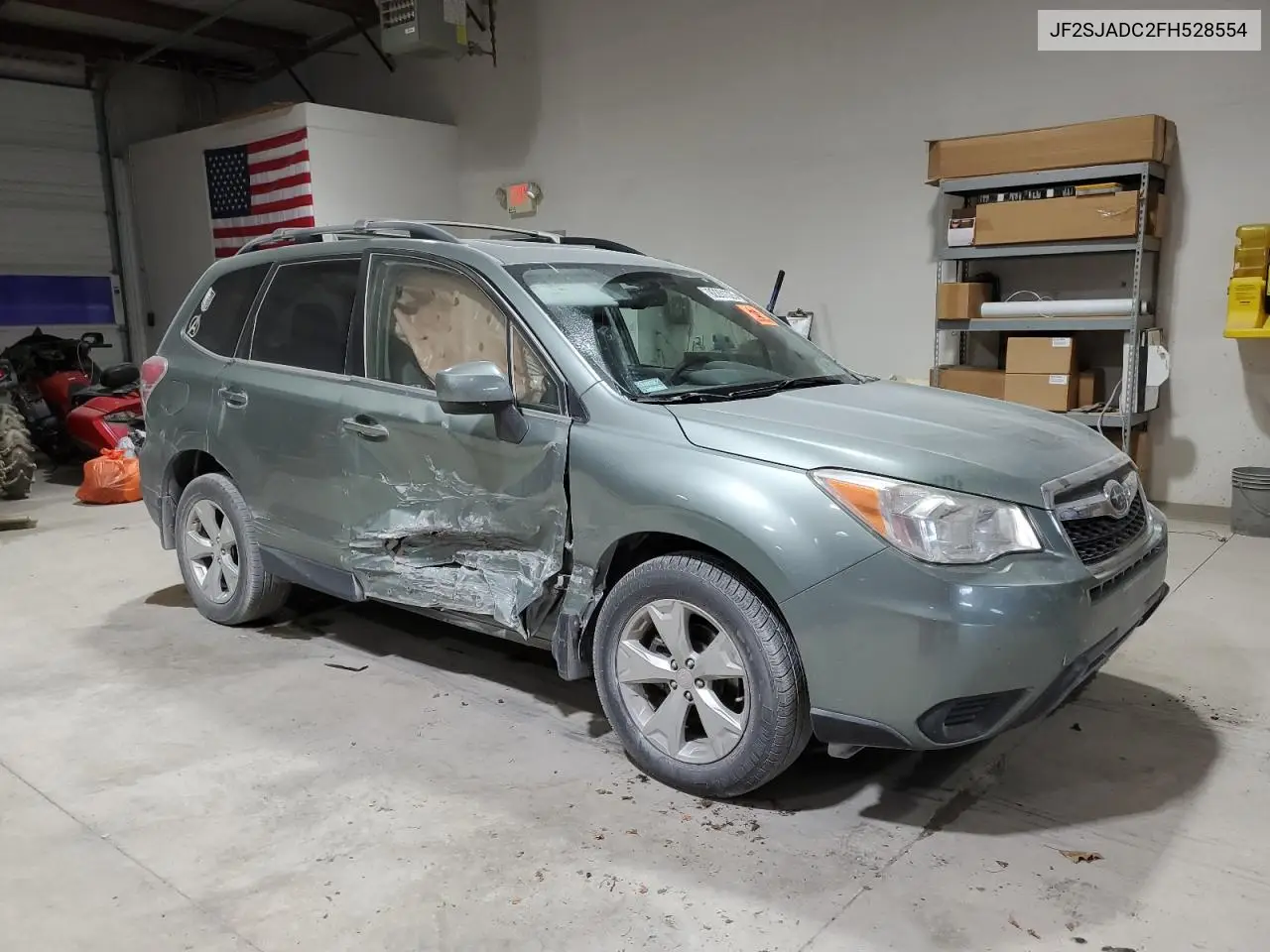 JF2SJADC2FH528554 2015 Subaru Forester 2.5I Premium