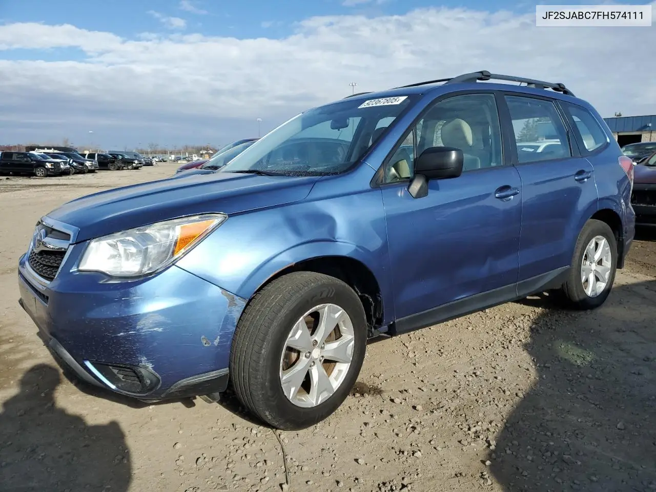 JF2SJABC7FH574111 2015 Subaru Forester 2.5I
