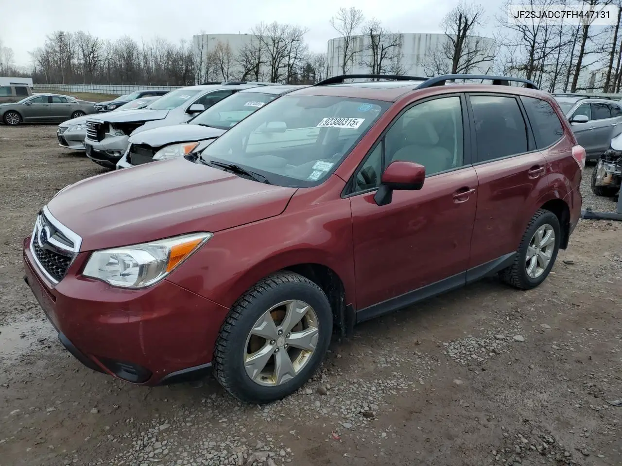 JF2SJADC7FH447131 2015 Subaru Forester 2.5I Premium