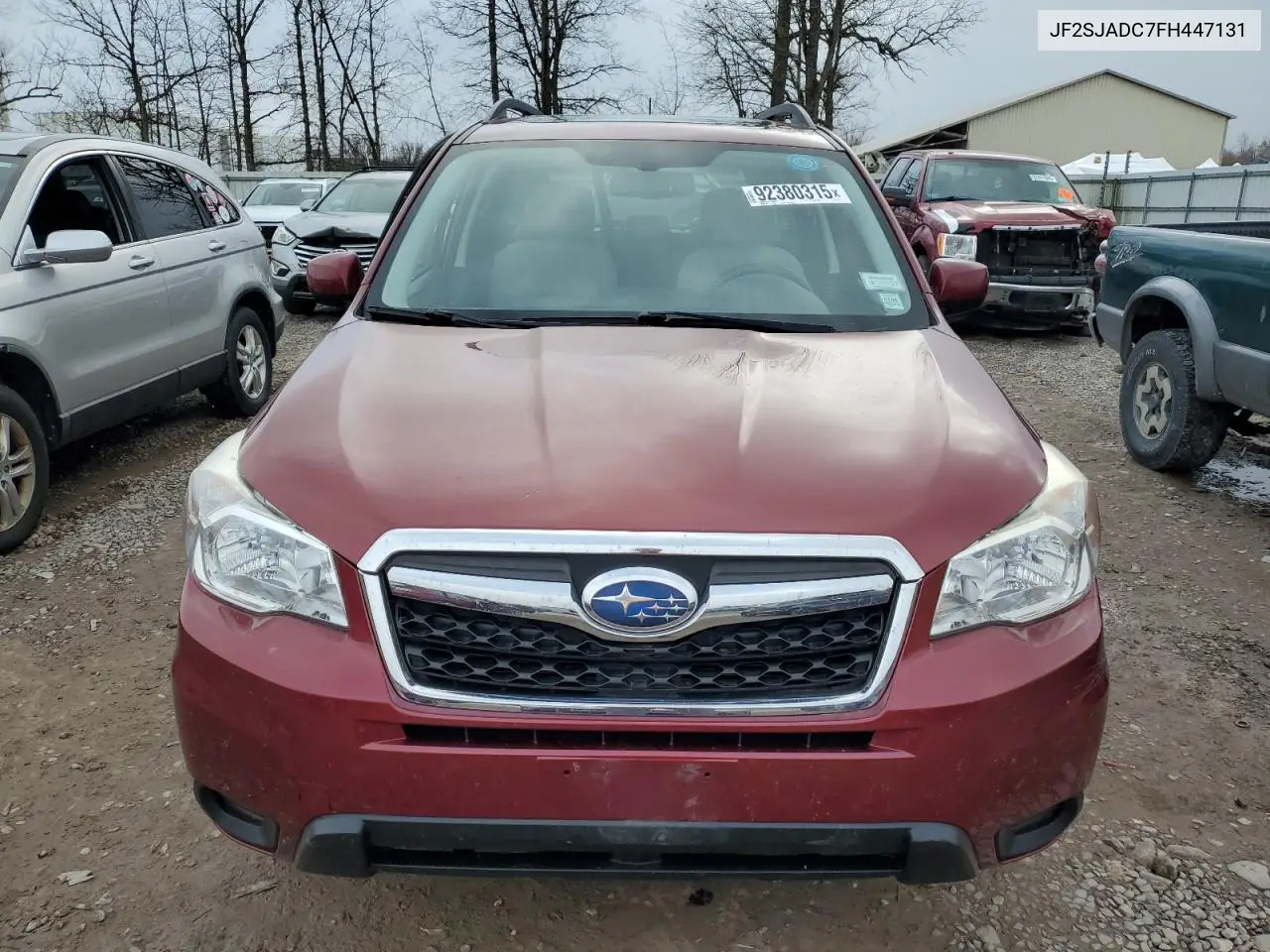 JF2SJADC7FH447131 2015 Subaru Forester 2.5I Premium