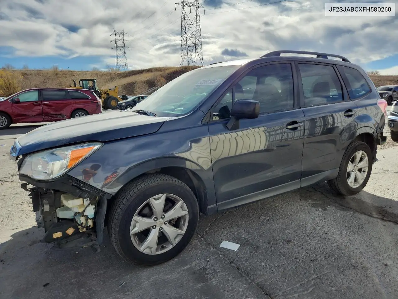 JF2SJABCXFH580260 2015 Subaru Forester 2.5I