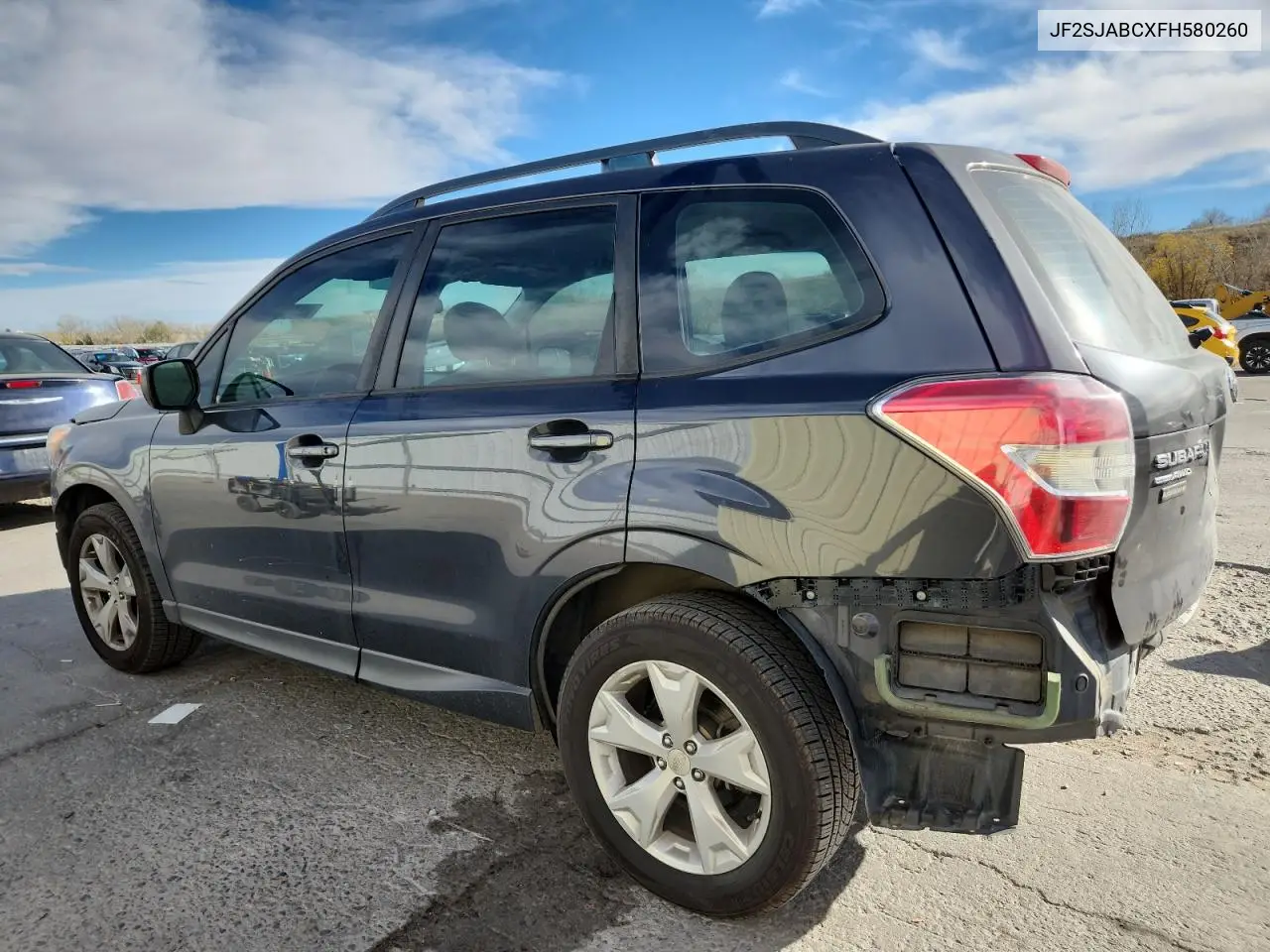 JF2SJABCXFH580260 2015 Subaru Forester 2.5I