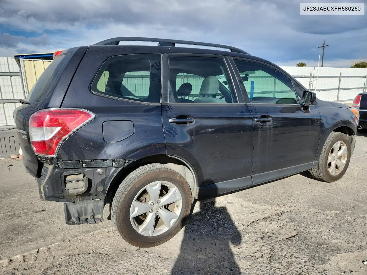 JF2SJABCXFH580260 2015 Subaru Forester 2.5I