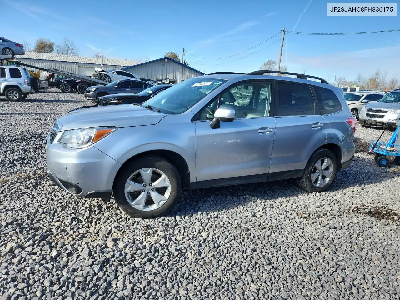 JF2SJAHC8FH836175 2015 Subaru Forester 2.5I Limited