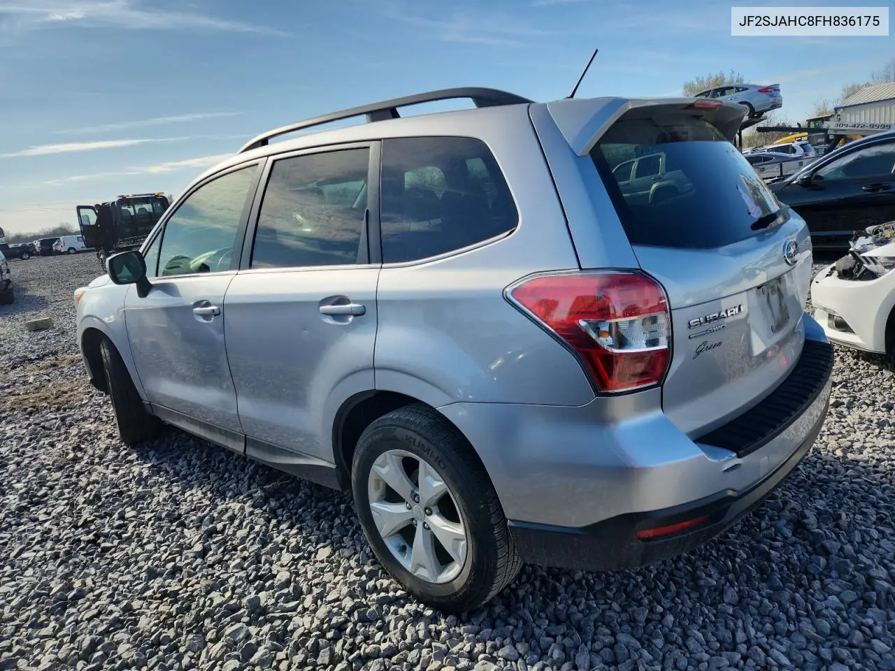 JF2SJAHC8FH836175 2015 Subaru Forester 2.5I Limited