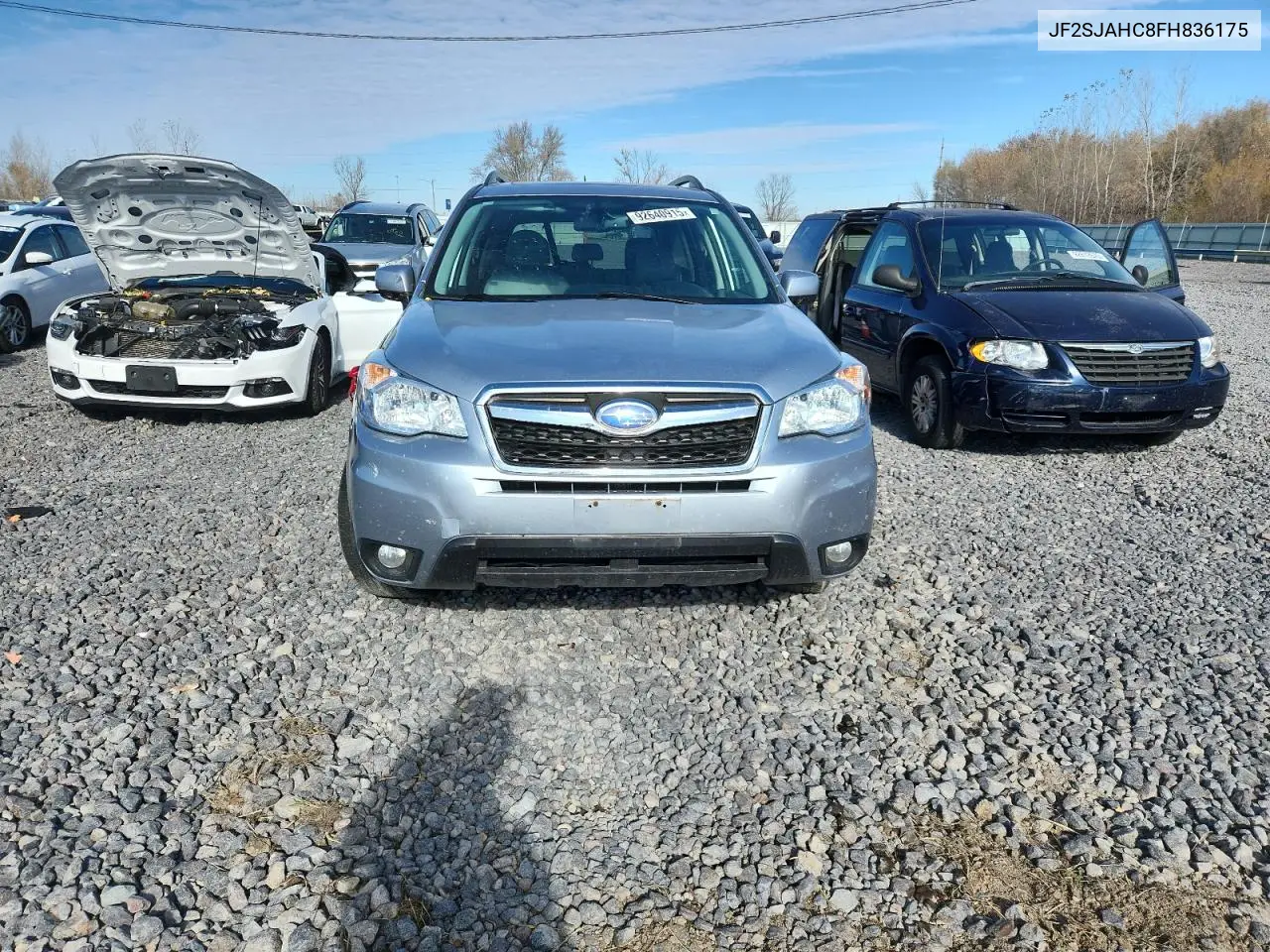 JF2SJAHC8FH836175 2015 Subaru Forester 2.5I Limited