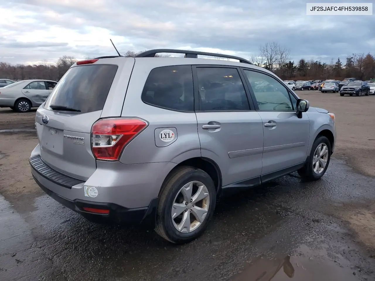 JF2SJAFC4FH539858 2015 Subaru Forester 2.5I Premium