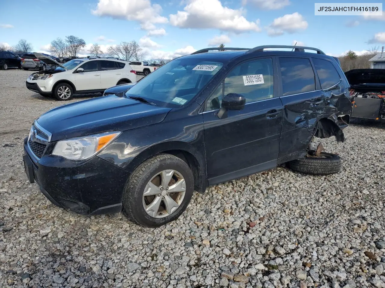 JF2SJAHC1FH416189 2015 Subaru Forester 2.5I Limited