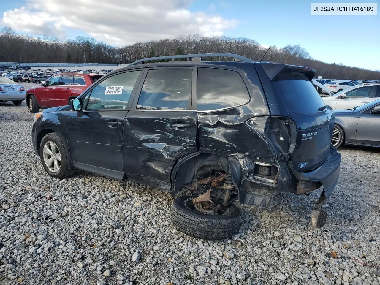 JF2SJAHC1FH416189 2015 Subaru Forester 2.5I Limited