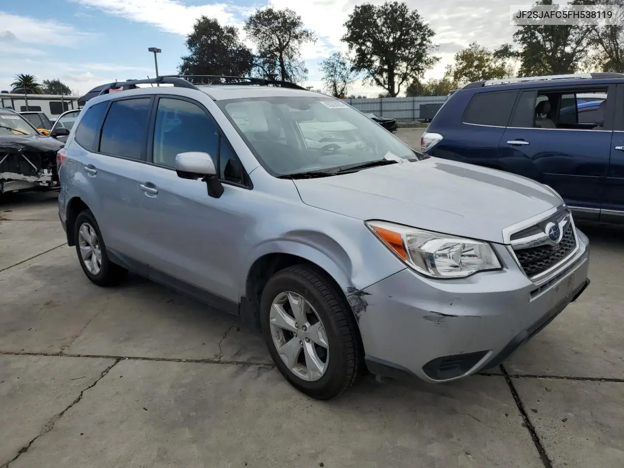 JF2SJAFC5FH538119 2015 Subaru Forester 2.5I Premium