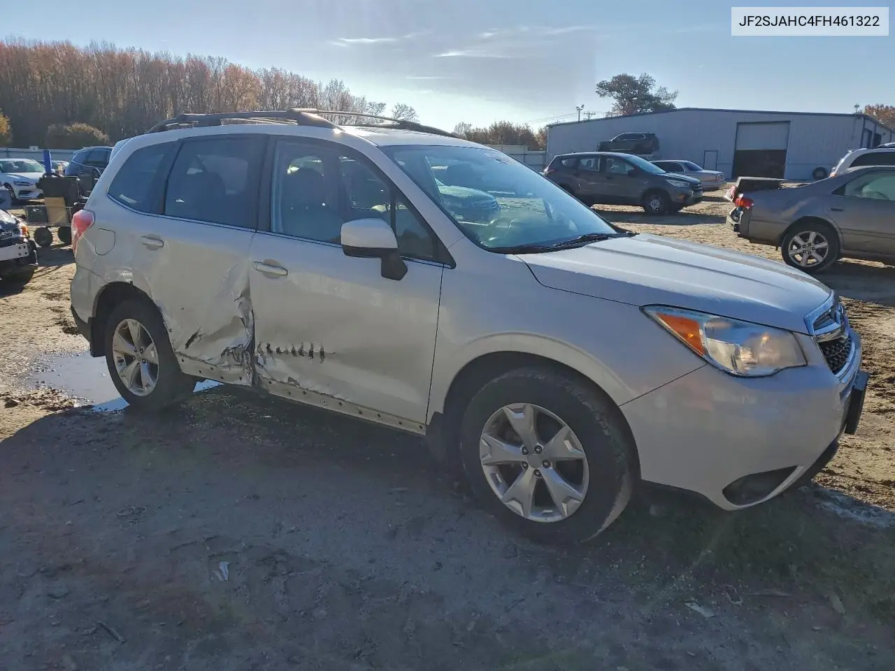 JF2SJAHC4FH461322 2015 Subaru Forester 2.5I Limited
