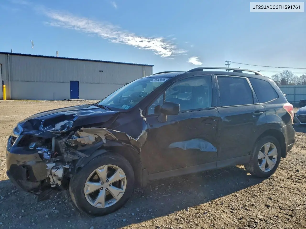 JF2SJADC3FH591761 2015 Subaru Forester 2.5I Premium