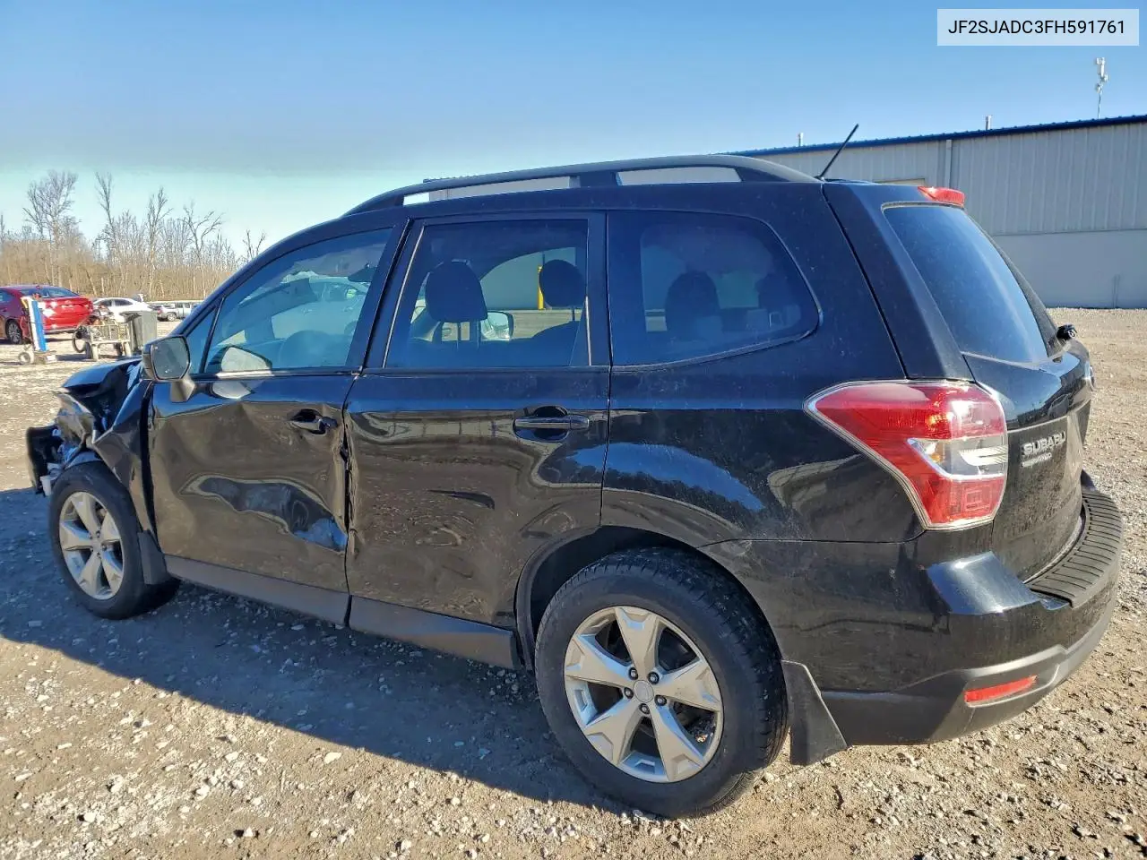 JF2SJADC3FH591761 2015 Subaru Forester 2.5I Premium