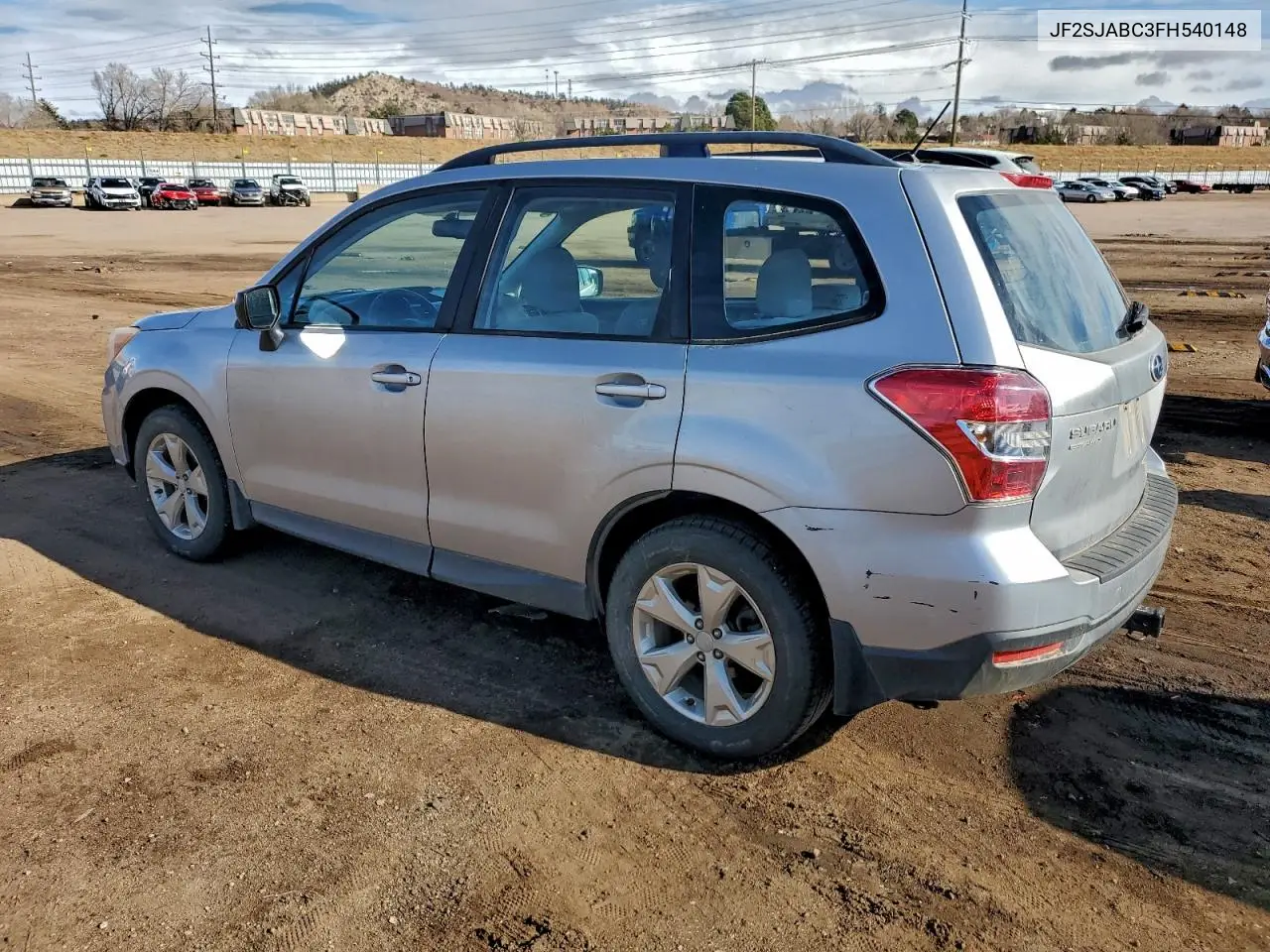 JF2SJABC3FH540148 2015 Subaru Forester 2.5I