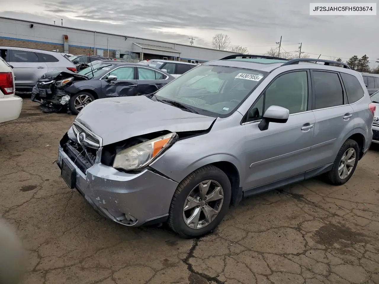 JF2SJAHC5FH503674 2015 Subaru Forester 2.5I Limited