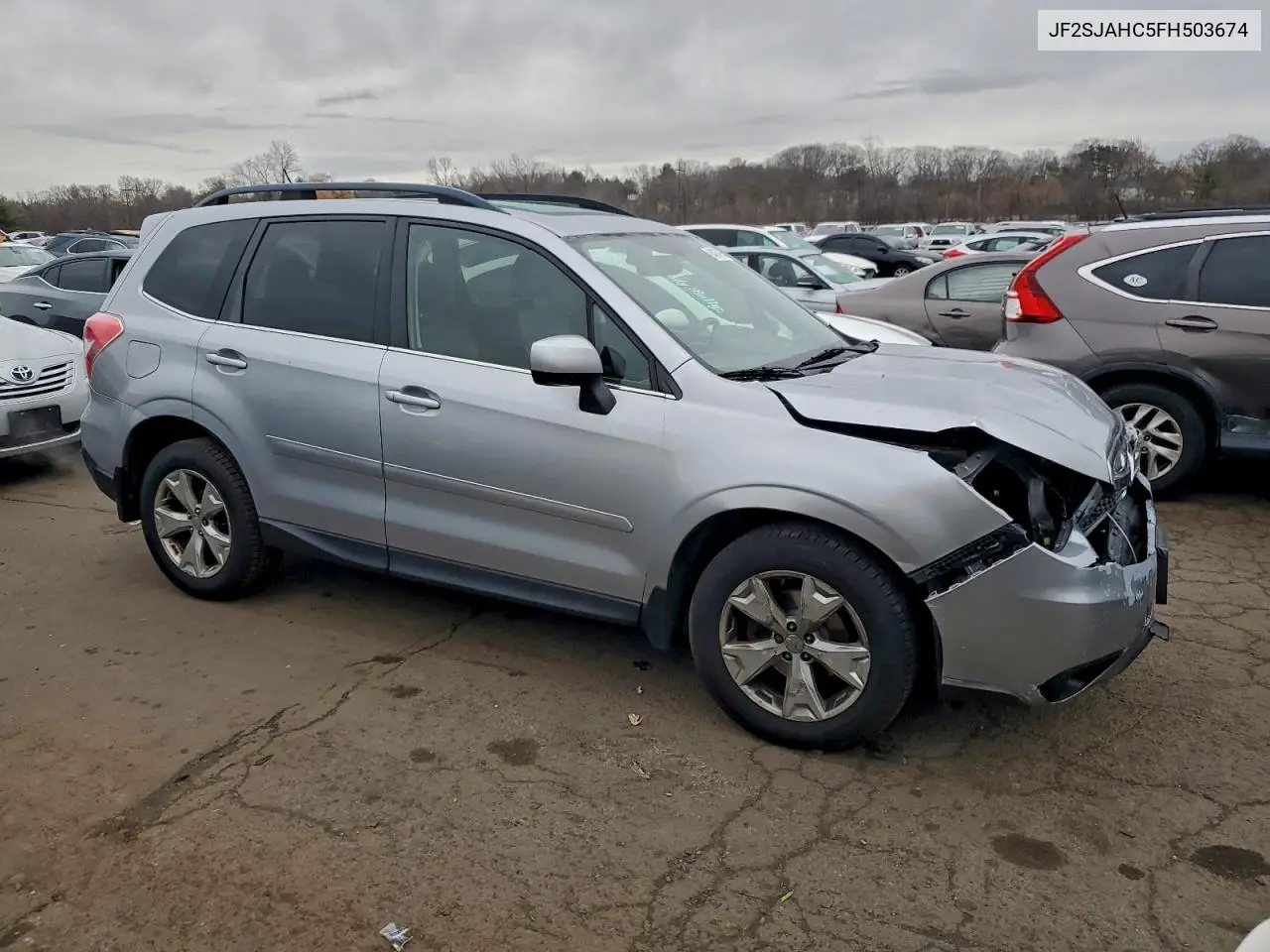 JF2SJAHC5FH503674 2015 Subaru Forester 2.5I Limited