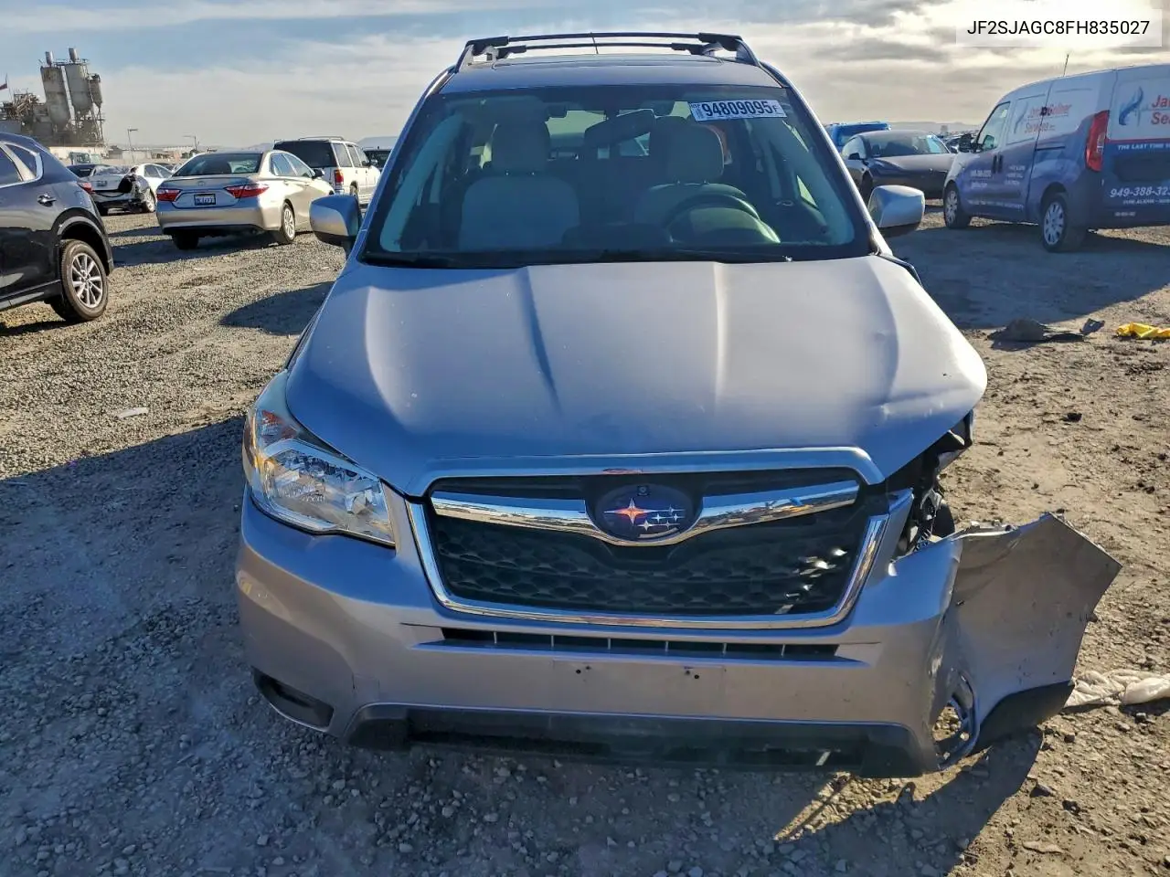JF2SJAGC8FH835027 2015 Subaru Forester 2.5I Premium