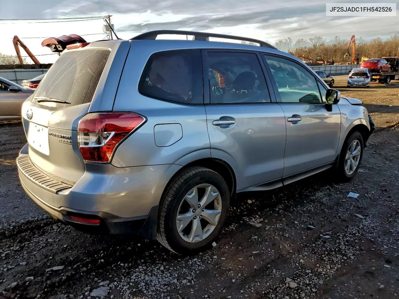 JF2SJADC1FH542526 2015 Subaru Forester 2.5I Premium