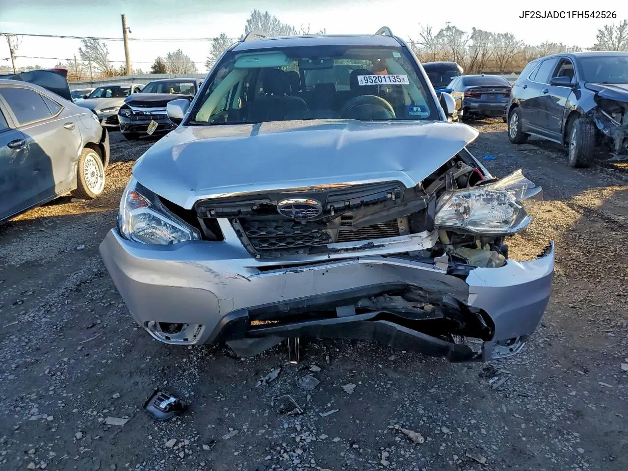 JF2SJADC1FH542526 2015 Subaru Forester 2.5I Premium