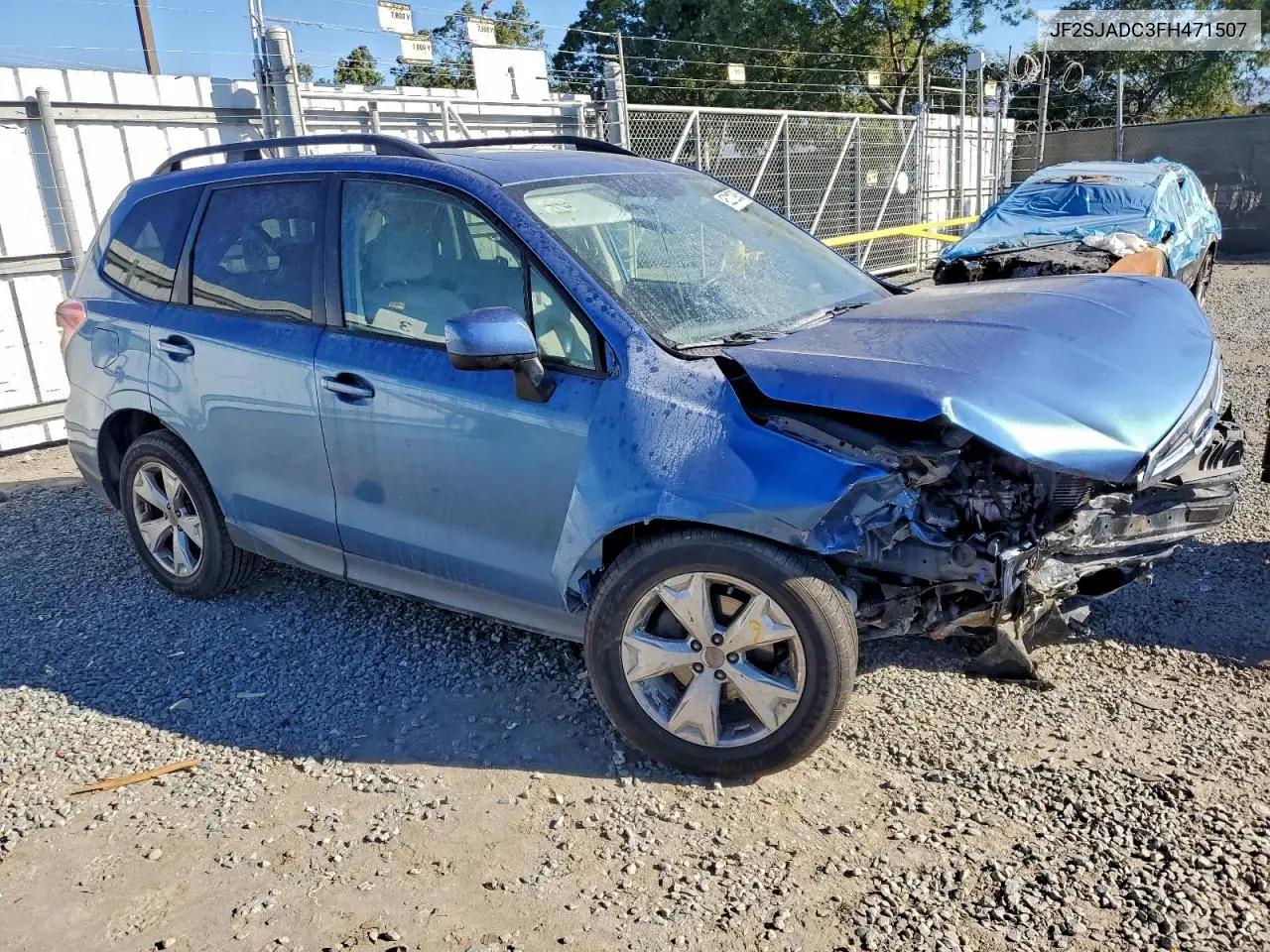 JF2SJADC3FH471507 2015 Subaru Forester 2.5I Premium