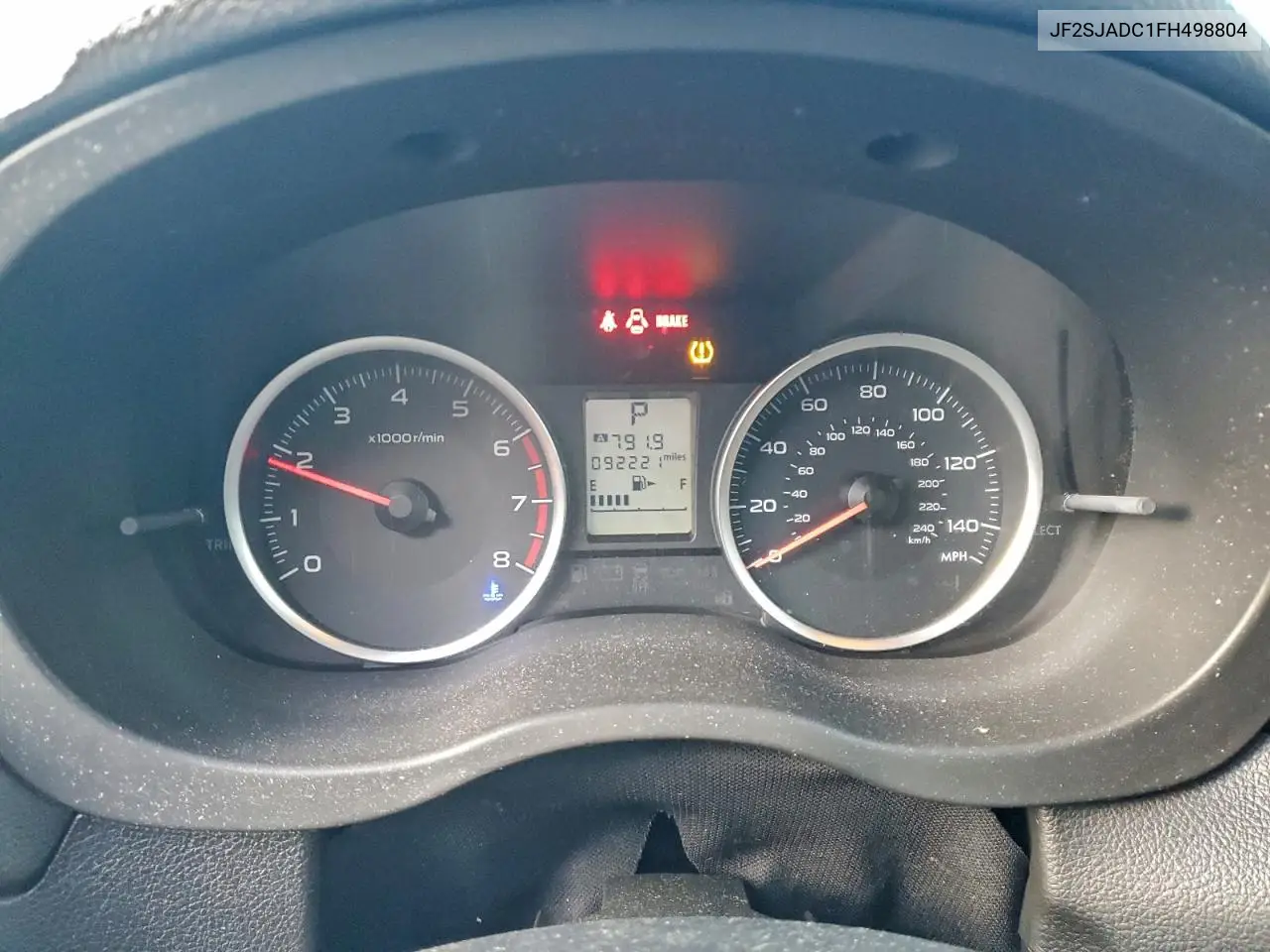 JF2SJADC1FH498804 2015 Subaru Forester 2.5I Premium
