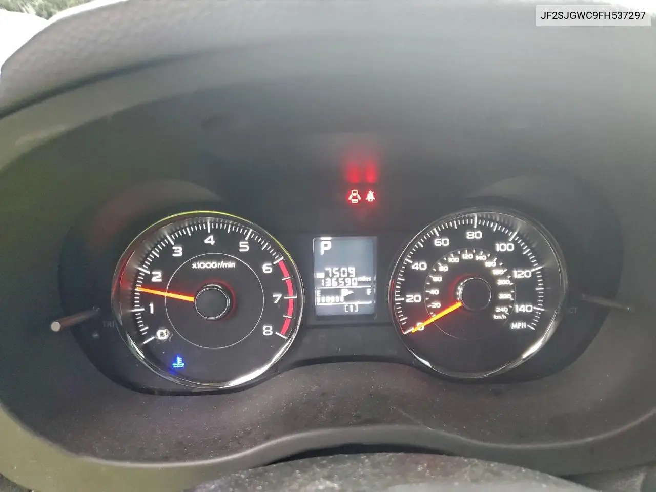 JF2SJGWC9FH537297 2015 Subaru Forester 2.0Xt Touring