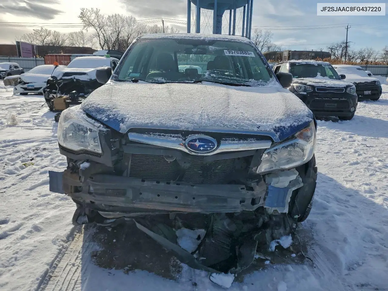 JF2SJAAC8FG437220 2015 Subaru Forester 2.5I