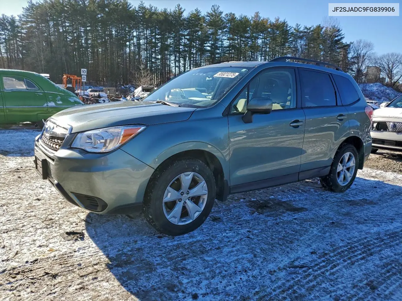 JF2SJADC9FG839906 2015 Subaru Forester 2.5I Premium