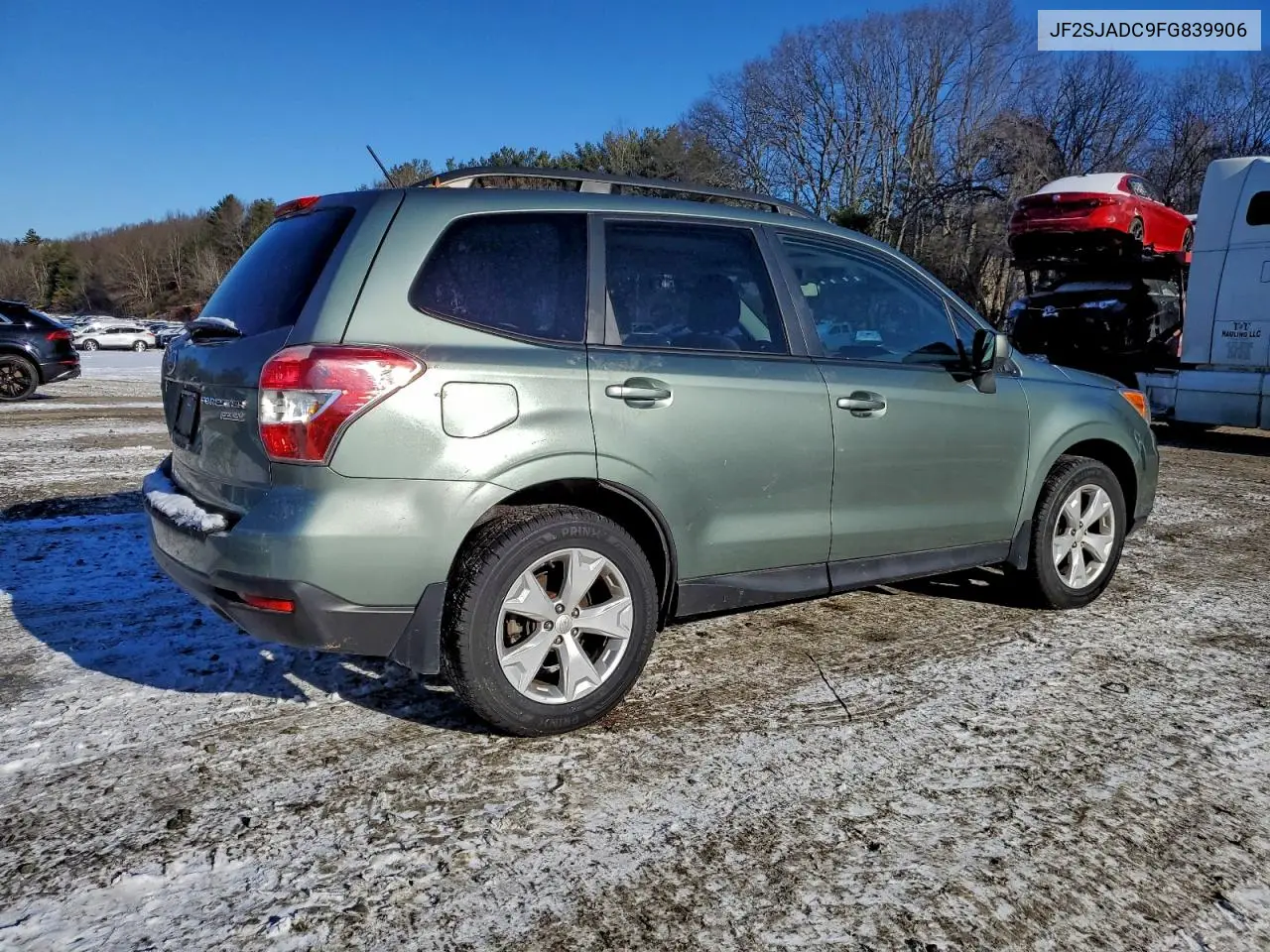 JF2SJADC9FG839906 2015 Subaru Forester 2.5I Premium