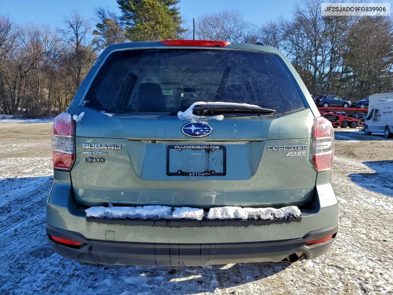 JF2SJADC9FG839906 2015 Subaru Forester 2.5I Premium