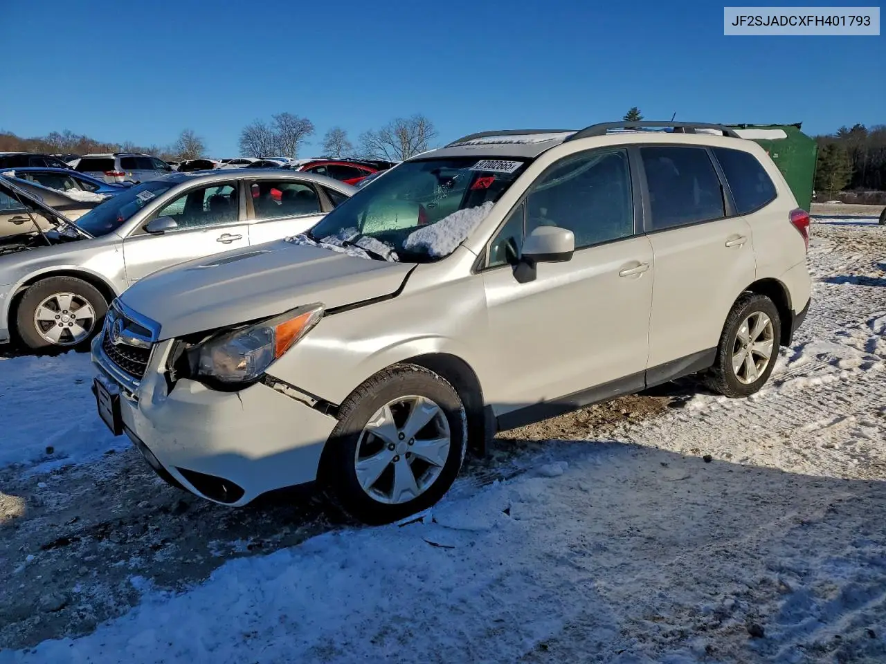 JF2SJADCXFH401793 2015 Subaru Forester 2.5I Premium