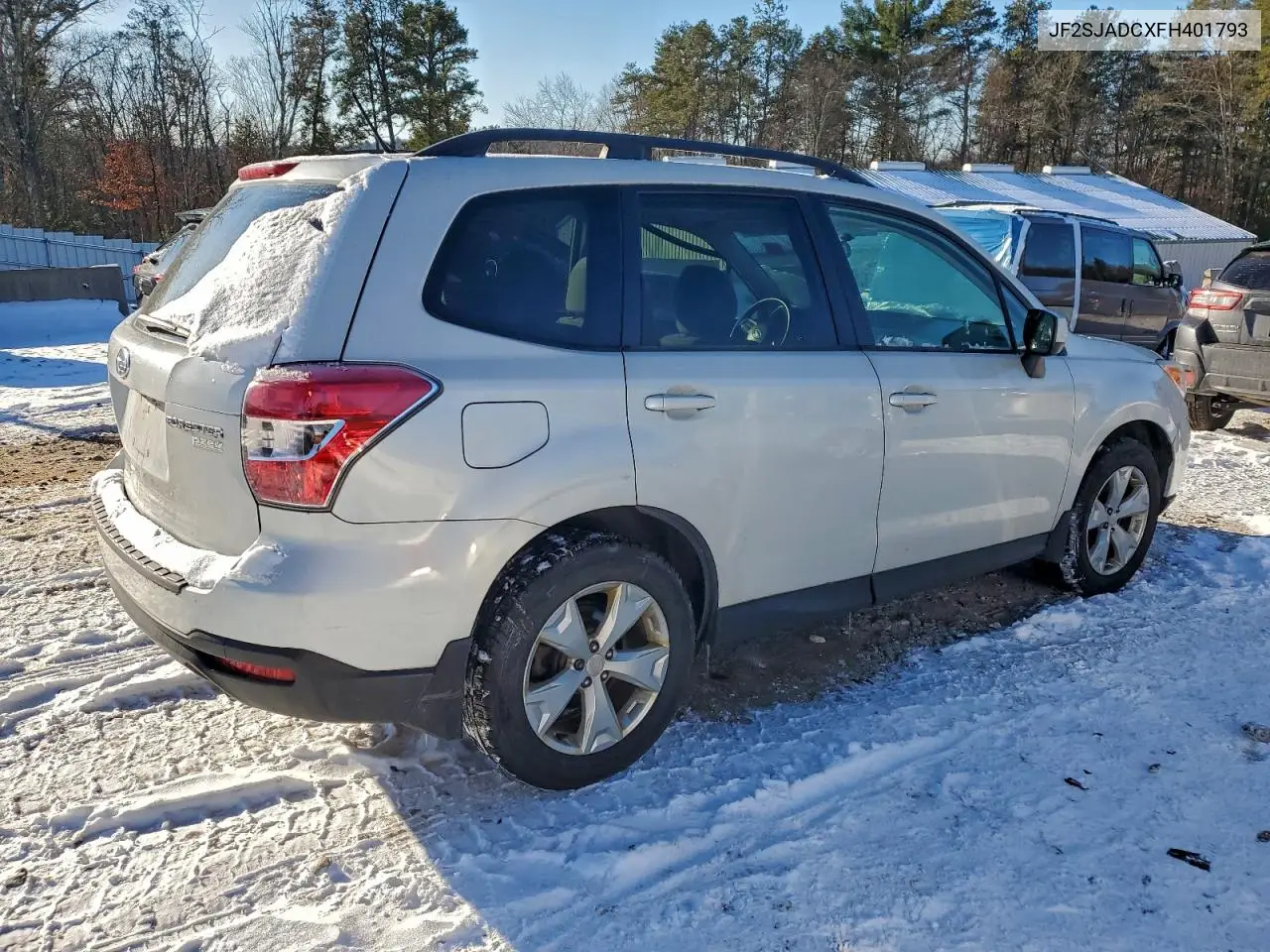 JF2SJADCXFH401793 2015 Subaru Forester 2.5I Premium