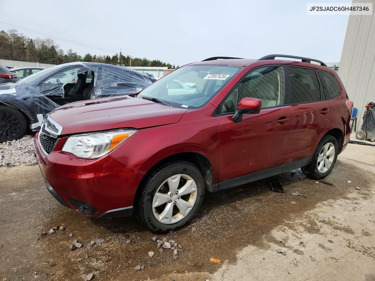 JF2SJADC6GH487346 2016 Subaru Forester 2.5I Premium