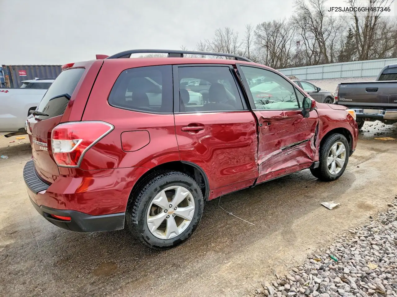 JF2SJADC6GH487346 2016 Subaru Forester 2.5I Premium