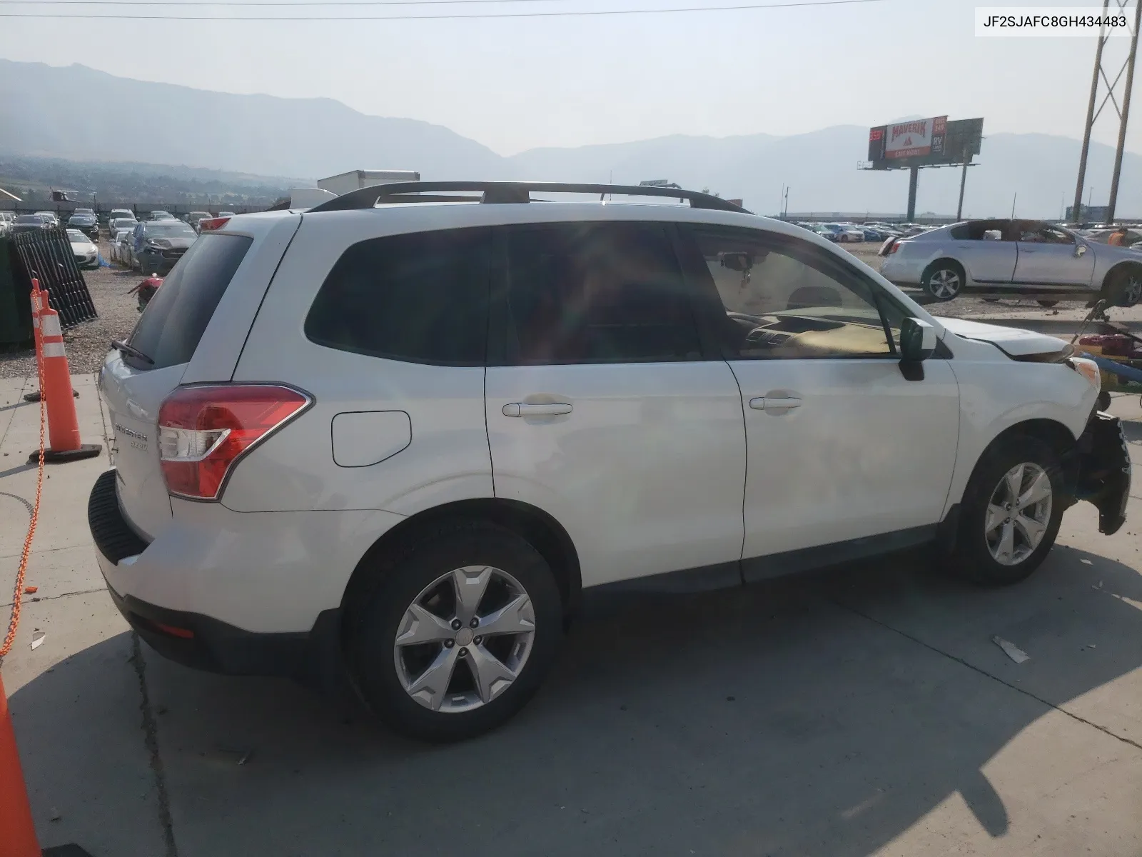 2016 Subaru Forester 2.5I Premium VIN: JF2SJAFC8GH434483 Lot: 65178444