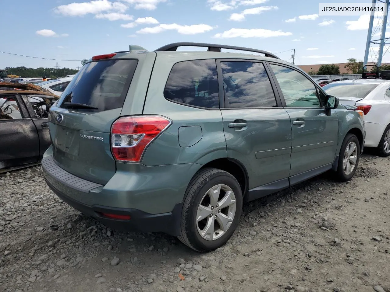 2016 Subaru Forester 2.5I Premium VIN: JF2SJADC2GH416614 Lot: 67878084