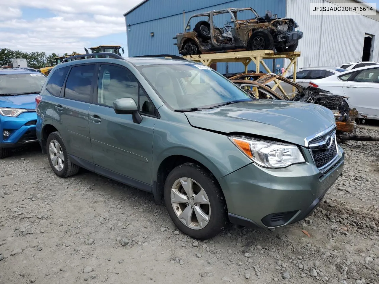 2016 Subaru Forester 2.5I Premium VIN: JF2SJADC2GH416614 Lot: 67878084