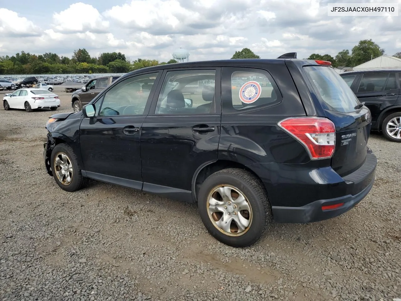 2016 Subaru Forester 2.5I VIN: JF2SJAACXGH497110 Lot: 71866234