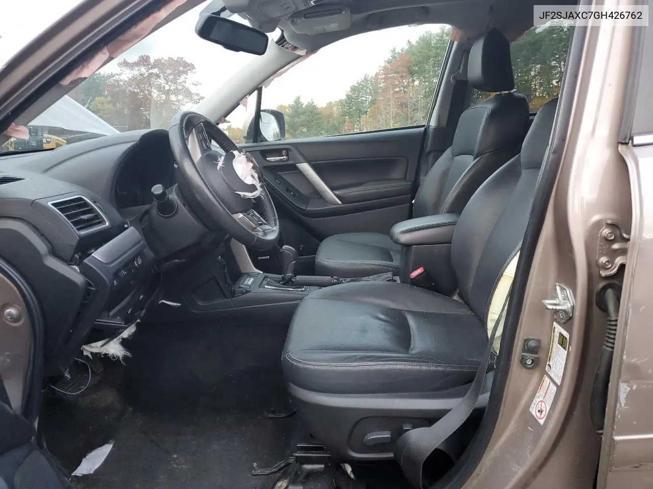 JF2SJAXC7GH426762 2016 Subaru Forester 2.5I Touring