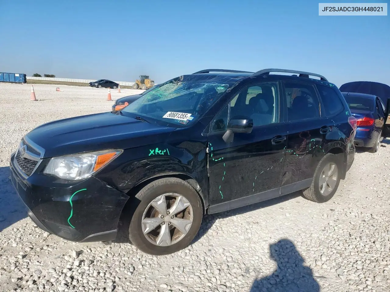 JF2SJADC3GH448021 2016 Subaru Forester 2.5I Premium