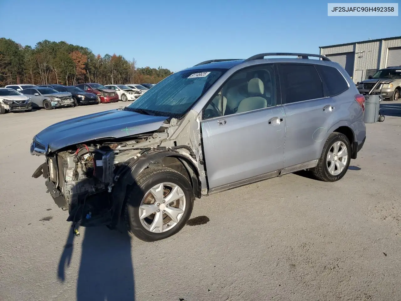 JF2SJAFC9GH492358 2016 Subaru Forester 2.5I Premium