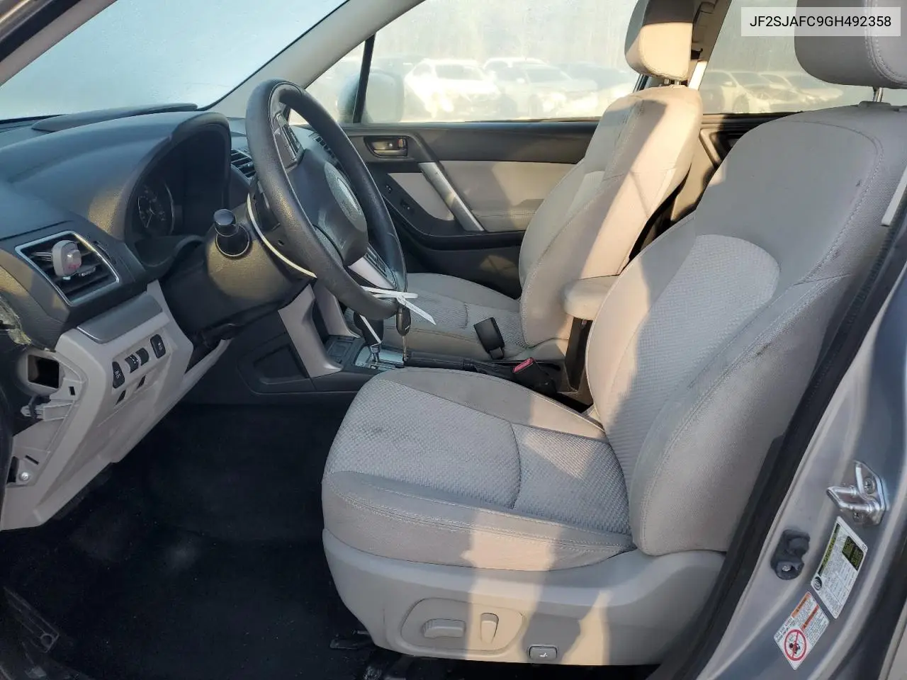 JF2SJAFC9GH492358 2016 Subaru Forester 2.5I Premium